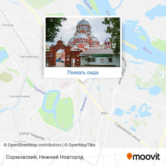 Карта Сормовский