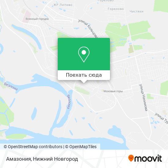 Карта Амазония