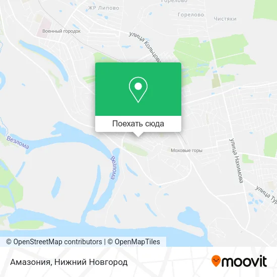 Карта Амазония