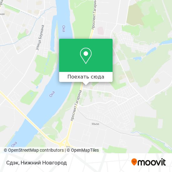 Карта Сдэк