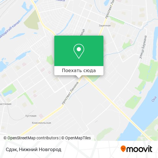 Карта Сдэк