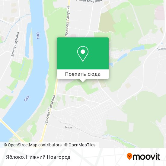 Карта Яблоко