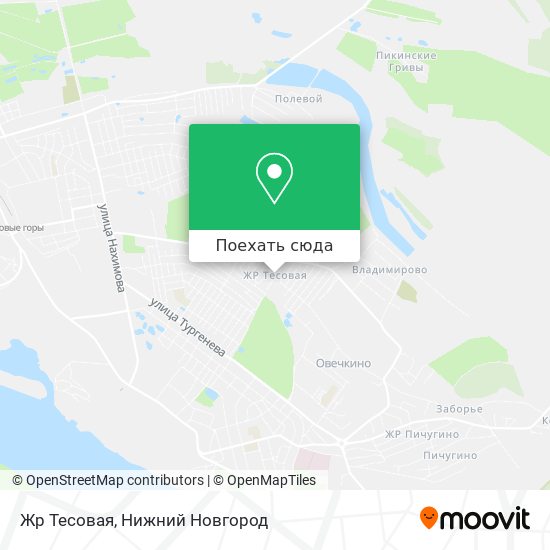 Карта Жр Тесовая
