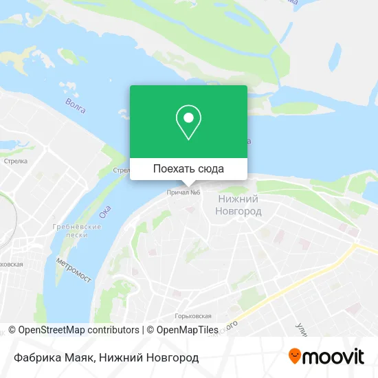 Карта Фабрика Маяк