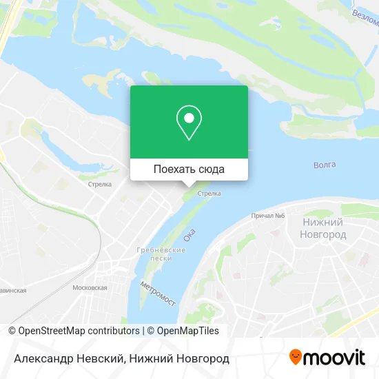 Карта Александр Невский