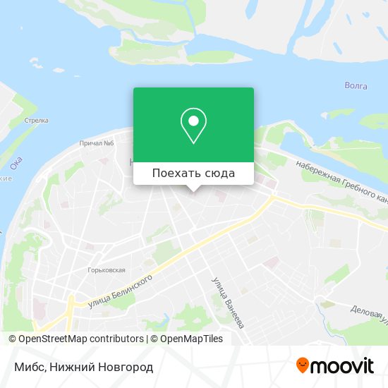 Карта Мибс