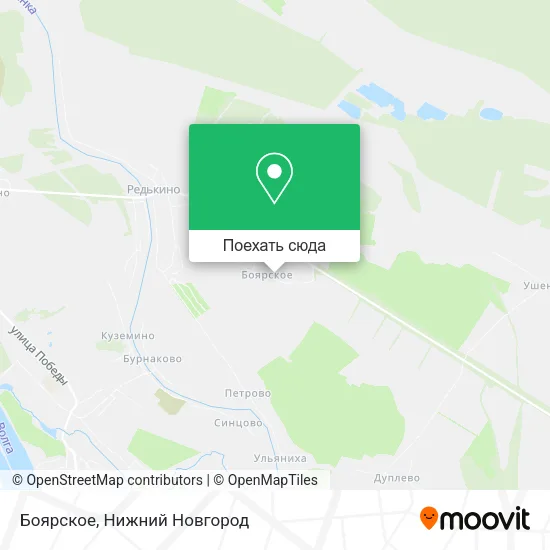 Карта Боярское