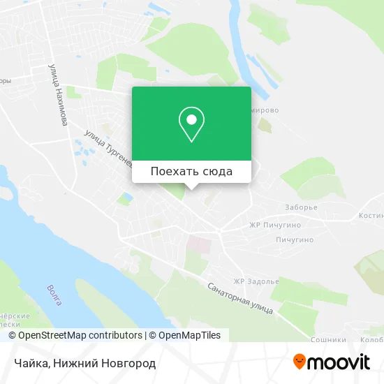 Карта Чайка