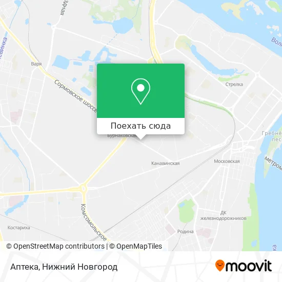 Карта Аптека