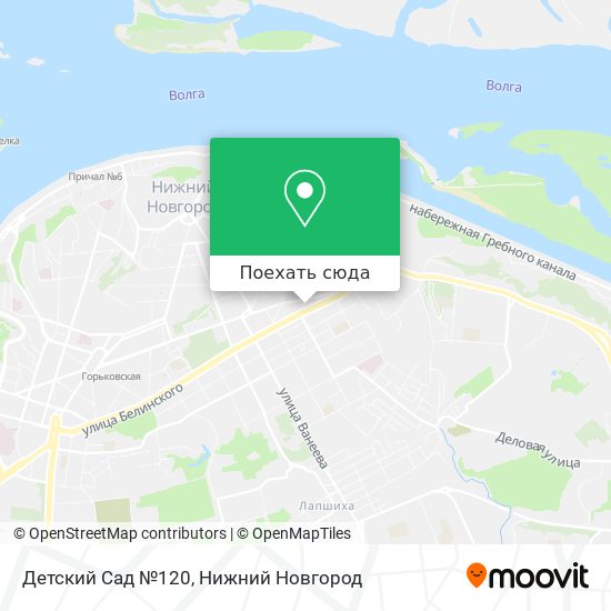 Карта Детский Сад №120