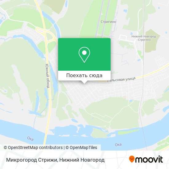 Карта Микрогород Стрижи