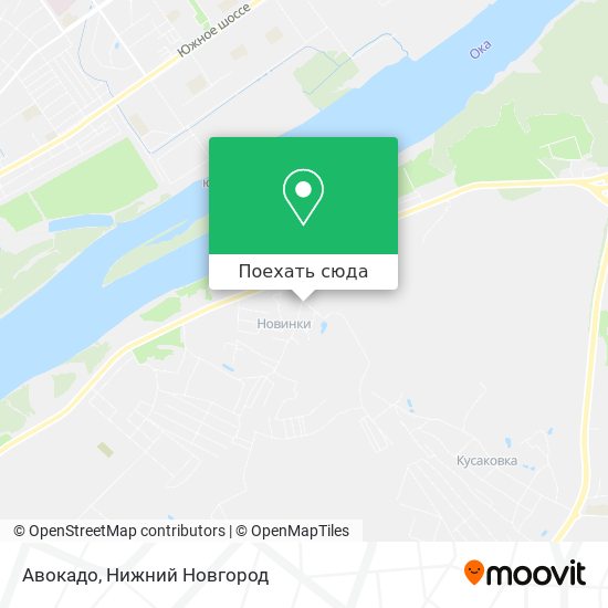 Карта Авокадо