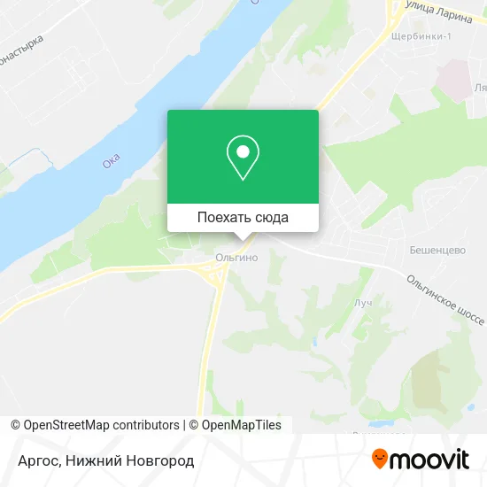 Карта Аргос