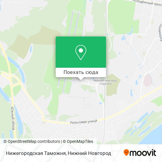 Карта Нижегородская Таможня