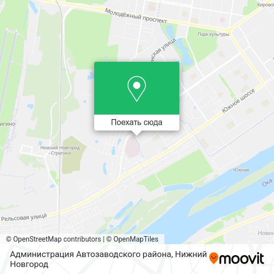 Карта Администрация Автозаводского района