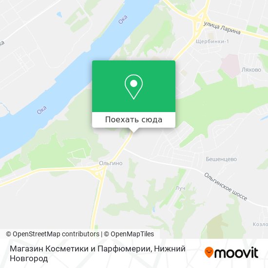 Карта Магазин Косметики и Парфюмерии