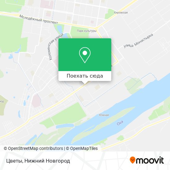 Карта Цветы