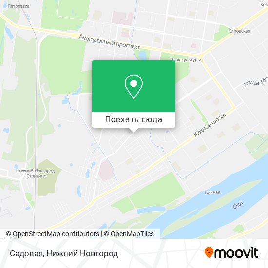 Карта Садовая