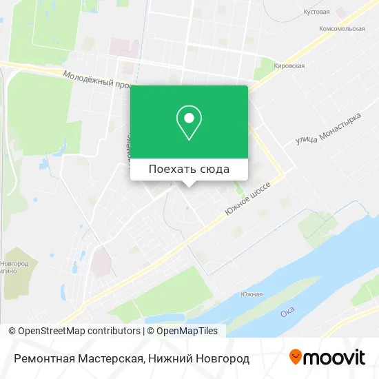 Карта Ремонтная Мастерская