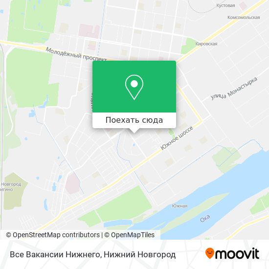 Карта Все Вакансии Нижнего