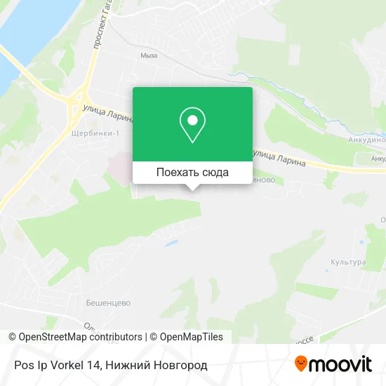 Карта Pos Ip Vorkel 14