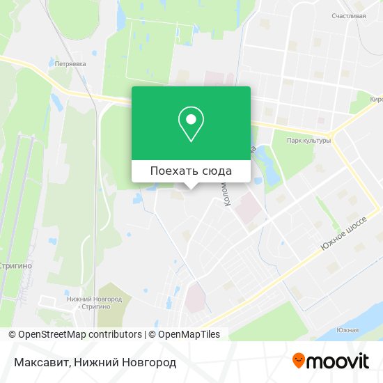 Карта Максавит