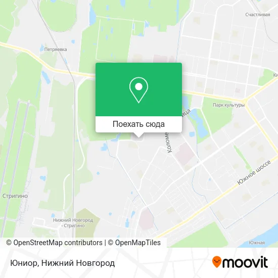 Карта Юниор