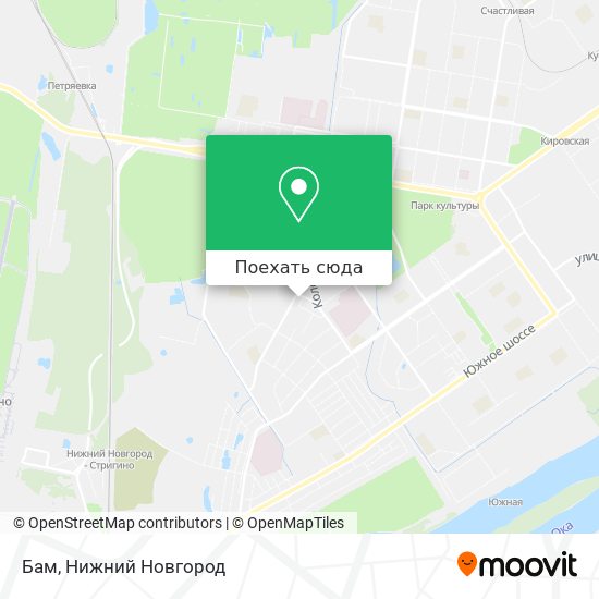 Карта Бам