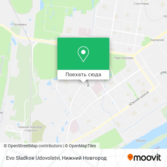 Карта Evo Sladkoe Udovolstvi