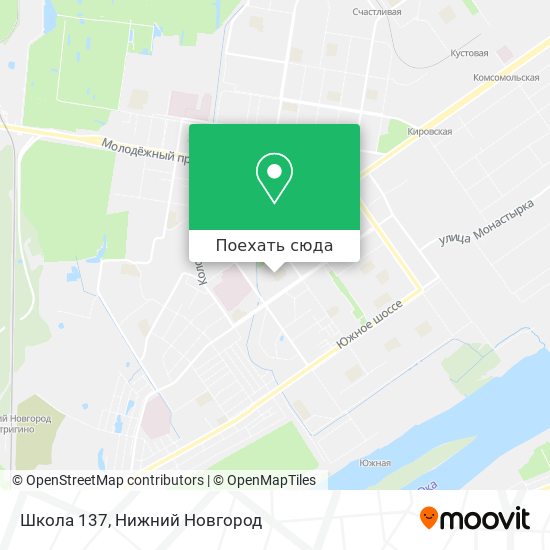 Карта Школа 137