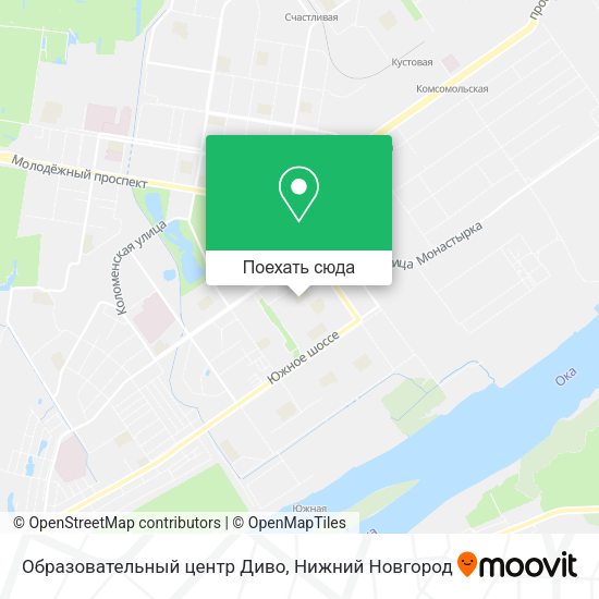 Карта Образовательный центр Диво