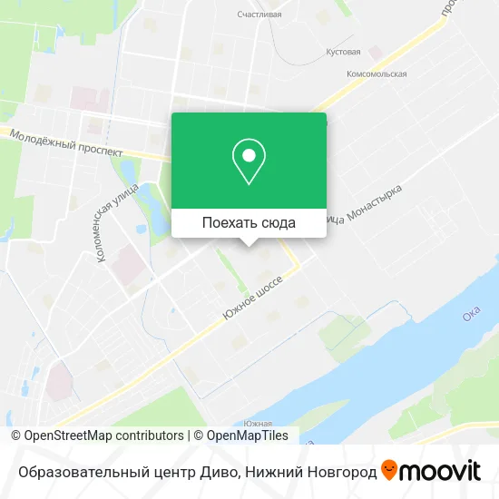 Карта Образовательный центр Диво