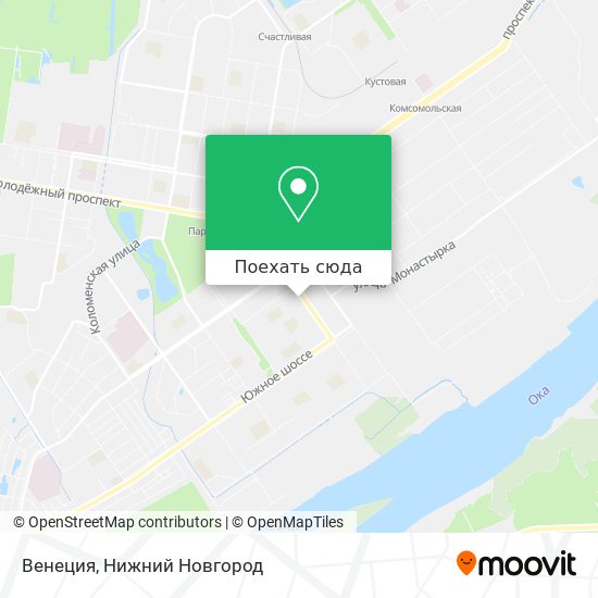 Карта Венеция