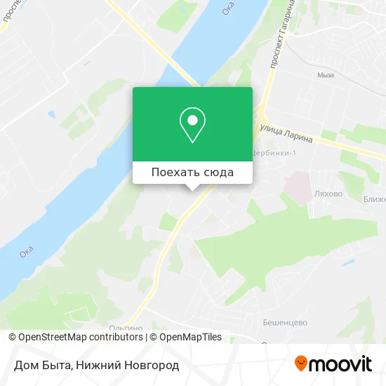 Карта Дом Быта