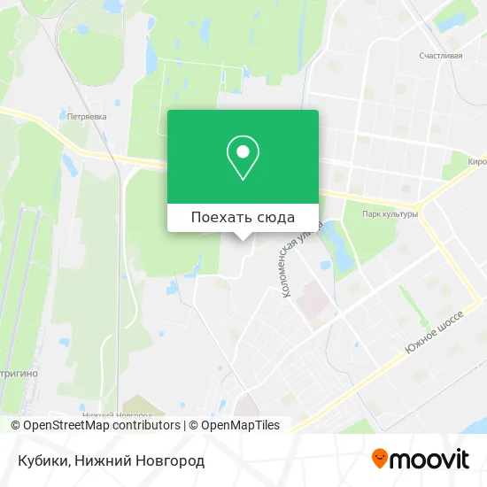 Карта Кубики