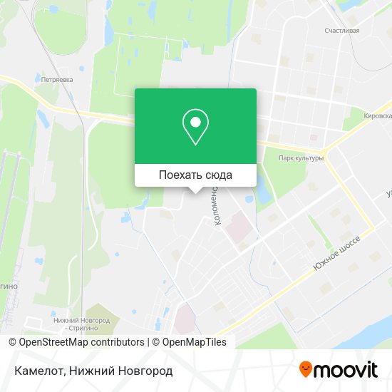 Карта Камелот