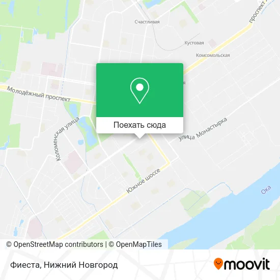 Карта Фиеста