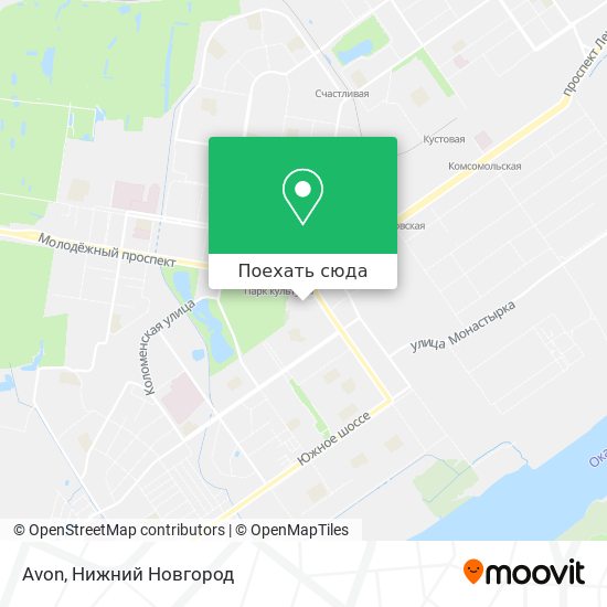 Карта Avon