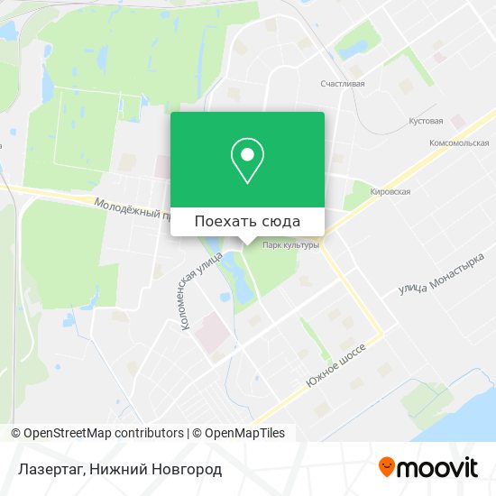 Карта Лазертаг