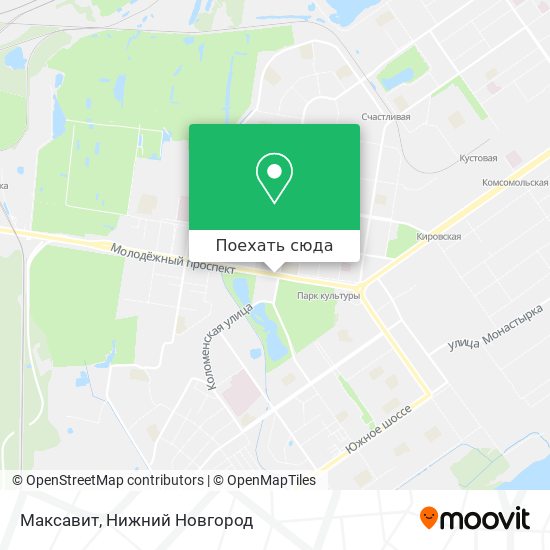 Карта Максавит
