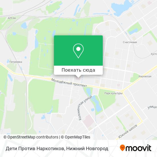 Карта Дети Против Наркотиков
