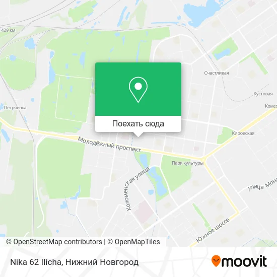 Карта Nika 62 Ilicha