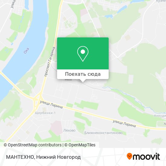 Карта МАНТЕХНО