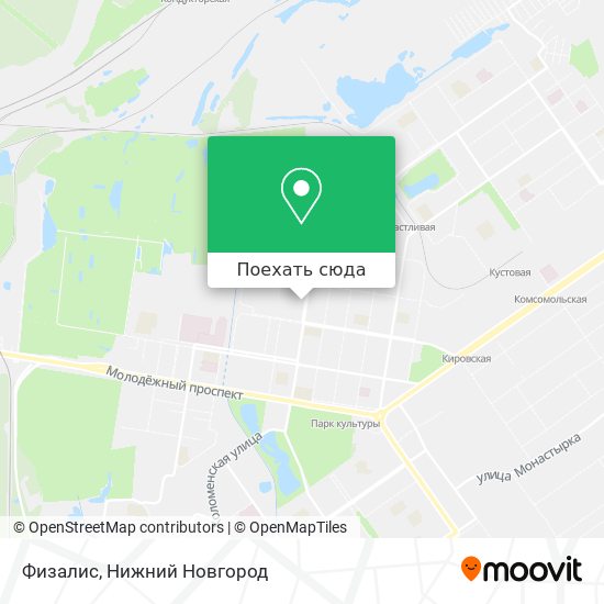 Карта Физалис
