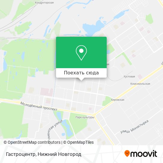 Карта Гастроцентр