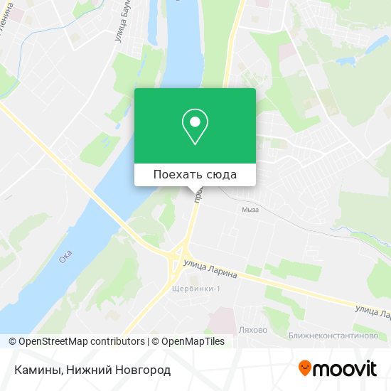 Карта Камины