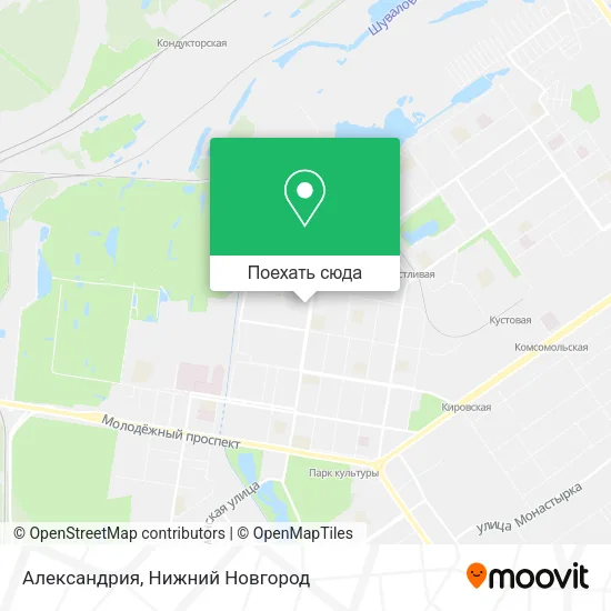 Карта Александрия