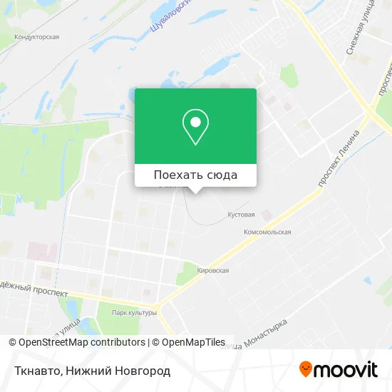 Карта Ткнавто