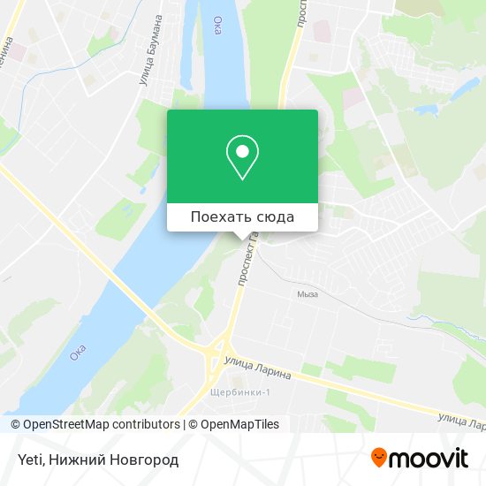 Карта Yeti