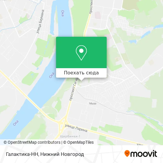Карта Галактика-НН